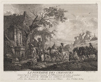 KG 13036
          <br/>
          Fontein van de jagers
          <br/>
          <em>Moyreau, Jean (1690-1762)</em>
